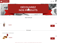 Tablet Screenshot of kouign-douarnenez.com